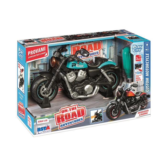 RS TOYS МОТОЦИКЛЕТ 1:18 АСОРТИ ЗА СГЛОБЯВАНЕ