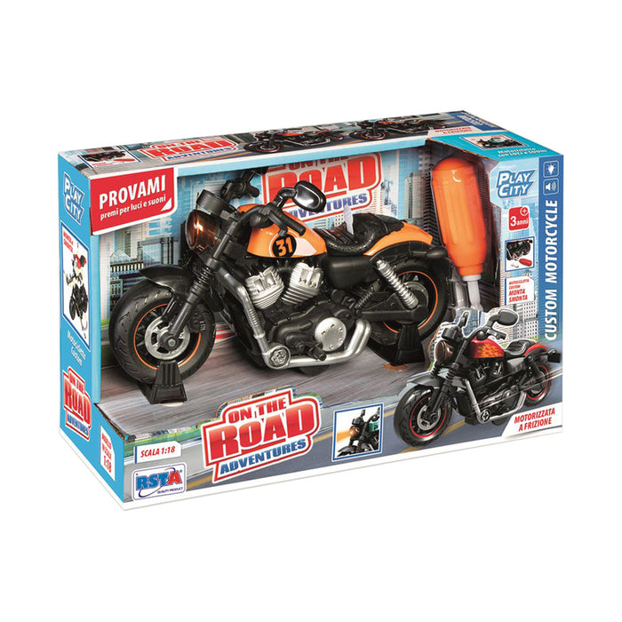 RS TOYS МОТОЦИКЛЕТ 1:18 АСОРТИ ЗА СГЛОБЯВАНЕ