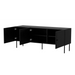 RTV 3D шкаф PALAZZO BIS 151x40x60 черен мат