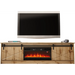 RTV GRANERO + шкаф за камина 200x56.7x35 дъб вотан