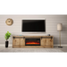 RTV GRANERO + шкаф за камина 200x56.7x35 дъб вотан