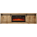 RTV GRANERO + шкаф за камина 200x56.7x35 дъб вотан