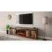 RTV GRANERO + шкаф за камина 200x56.7x35 старо дърво