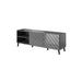 RTV шкаф ABETO 150x42x52 графит/гланц