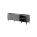 RTV шкаф ABETO 150x42x52 графит/гланц