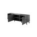 RTV шкаф ABETO 150x42x52 графит/гланц