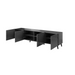RTV шкаф ABETO 200x42x52 графит/гланц
