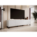 RTV шкаф BARI 200x42x52 бял мат