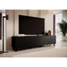 RTV шкаф BARI 200x42x52 черен мат