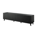 RTV шкаф BARI 200x42x52 черен мат