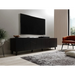 RTV шкаф ETNA 200x42x52 черен мат