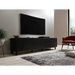 RTV шкаф ETNA 200x42x52 черен мат