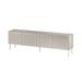 RTV шкаф SIENA 200x40x60 кашмир мат