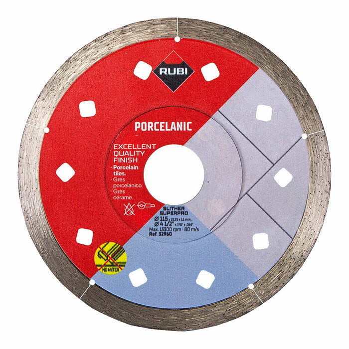 Диамантен режещ диск Rubi slither superpro Ø 115 mm