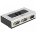 Ръчен превключвател DeLock RS-232 / RS-422 / RS-485 2-port