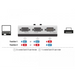 Ръчен превключвател DeLock RS-232 / RS-422 / RS-485 2-port
