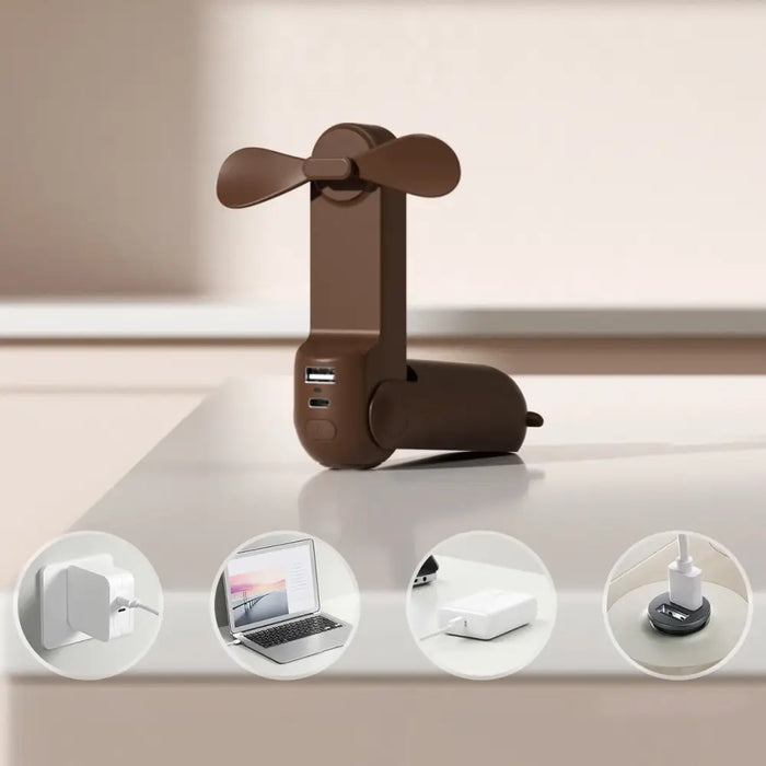 Ръчен вентилатор Jisulife Преносим USB вентилатор Life8