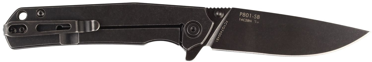 Сгъваем джобен нож Ruike P801-SB - Черен