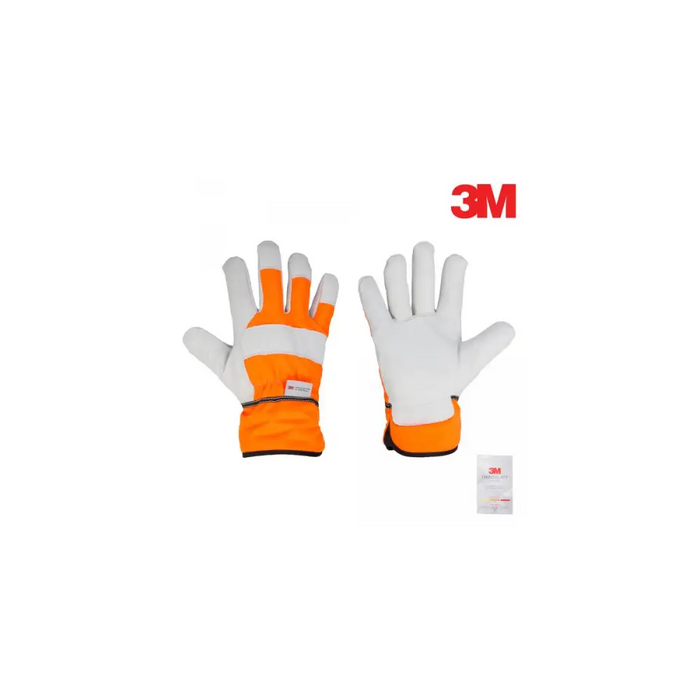 РЪКАВИЦИ ТЕЛЕШКА КОЖА ПОДПЛАТА 3M 10.5