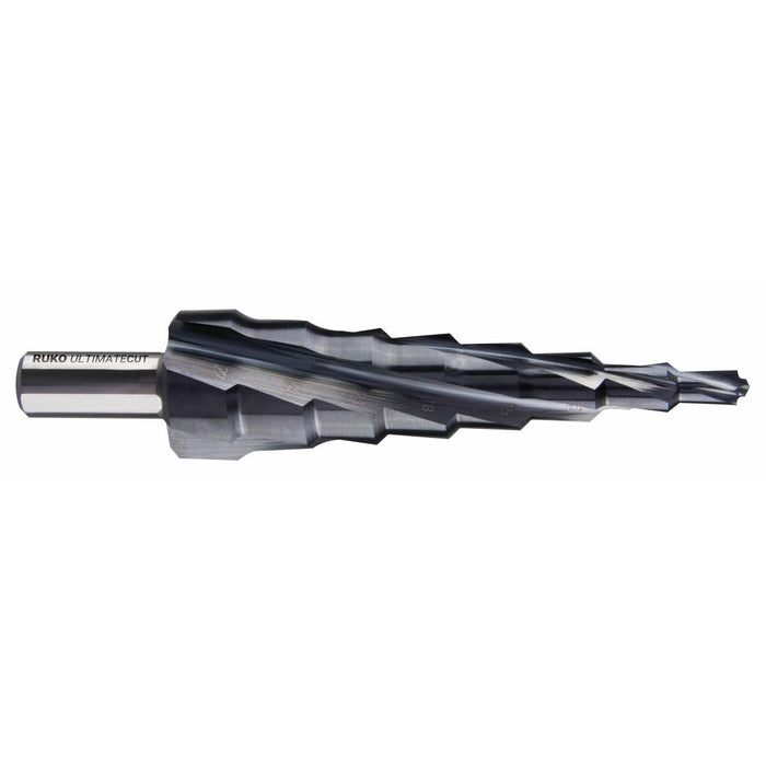 Стъпаловиден свредло RUKO 6 mm 9 mm 12 mm 20 mm 120 mm