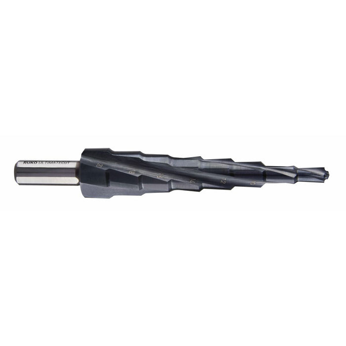 Стъпаловиден свредло RUKO 6 mm 9 mm 12 mm 20 mm 120 mm