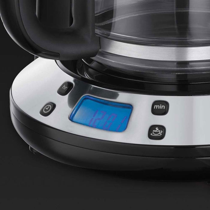 КАФЕМАШИНА RUSSELL HOBBS 24031-56 ЧЕРЕН/ЧЕРВЕН, ТАЙМЕР, 1100.00 W