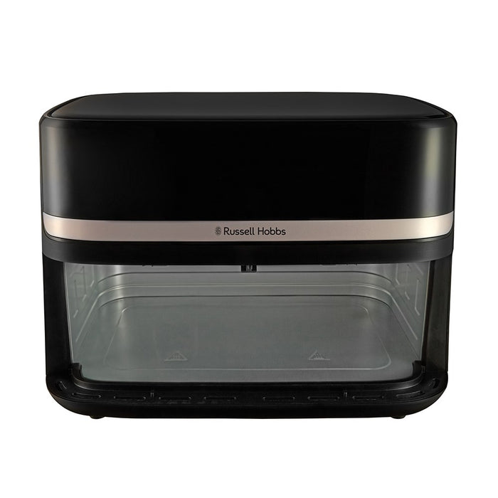 Фритюрник Russell Hobbs с горещ въздух, двоен, 9 л, свободностоящ, 2800 W, черен