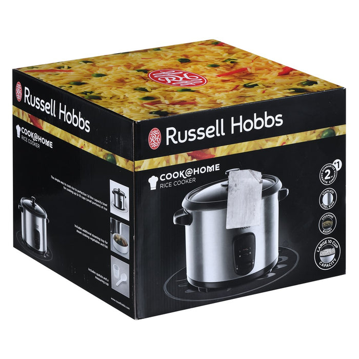 Уред за готвене на ориз Russell Hobbs 19750-56, 1.8 л, 700 вата, неръждаема стомана