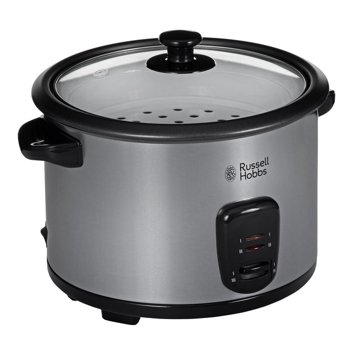 Уред за готвене на ориз Russell Hobbs 19750-56, 1.8 л, 700 вата, неръждаема стомана