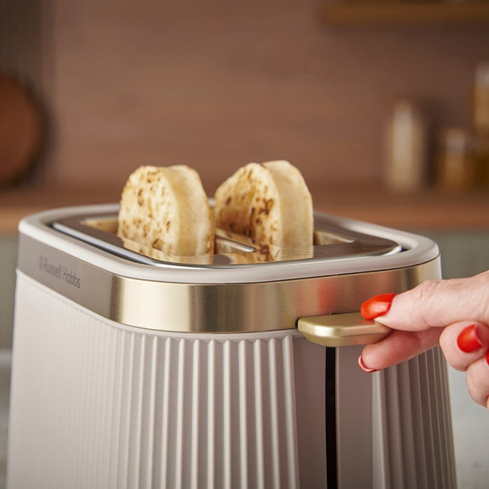 Russell Hobbs Bronte 2 филийка(и) 980 W Златен, Цвят на камък