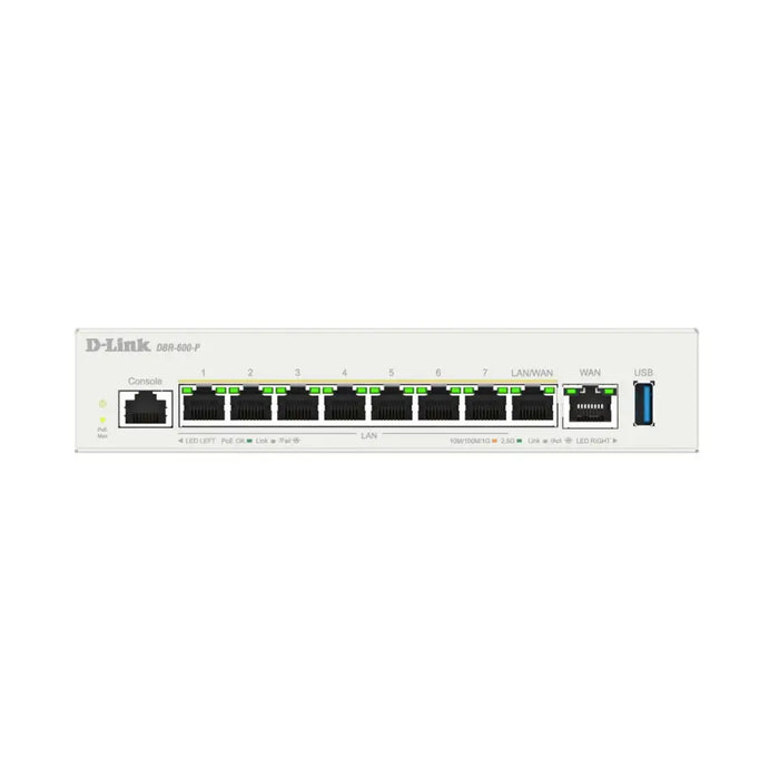 Рутер D-Link DBR-600-P/E Черен