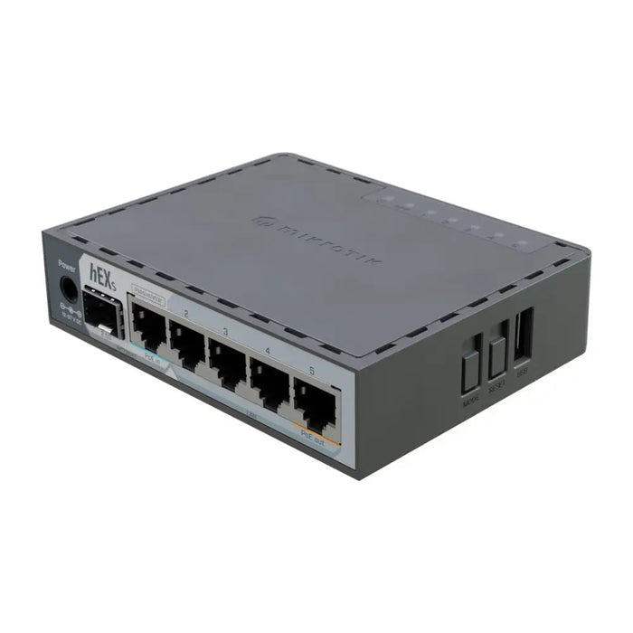 Рутер Mikrotik E60IUGS Черен RJ45 Ethernet LAN PoE x 1 USB