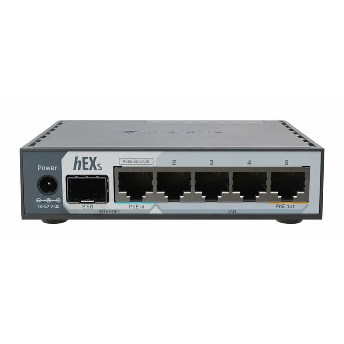Рутер Mikrotik E60IUGS Черен RJ45 Ethernet LAN PoE x 1 USB