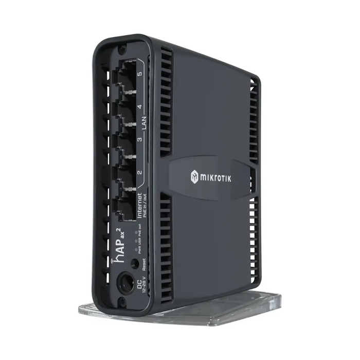 Рутер MikroTik hAP ax2 C52iG-5HaxD2HaxD-TC 2.4/5GHz Eternet