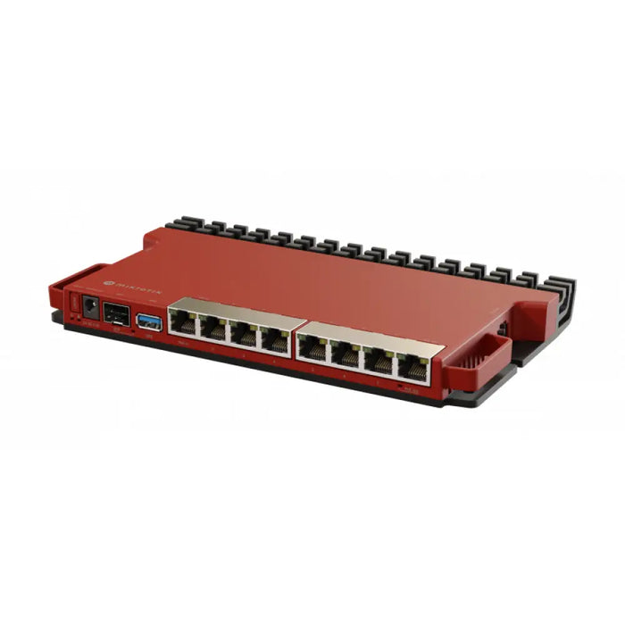 Рутер MikroTik L009UiGS-RM CPU 800MHz 12 RAM 8xGigabit