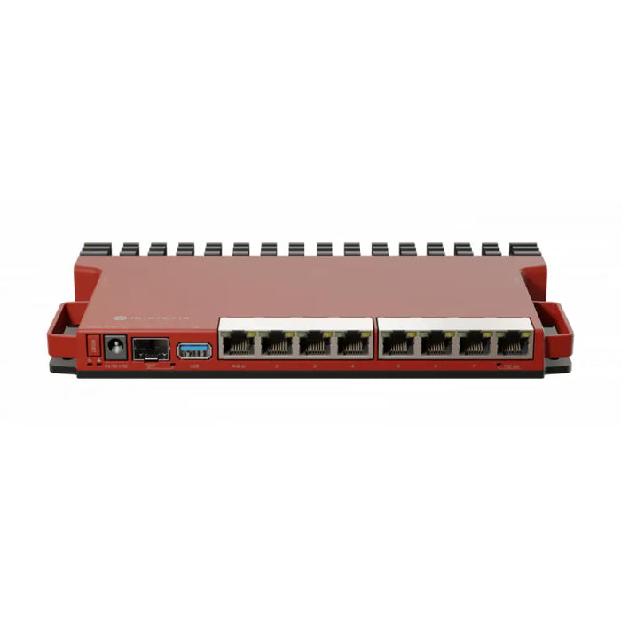 Рутер MikroTik L009UiGS-RM CPU 800MHz 12 RAM 8xGigabit