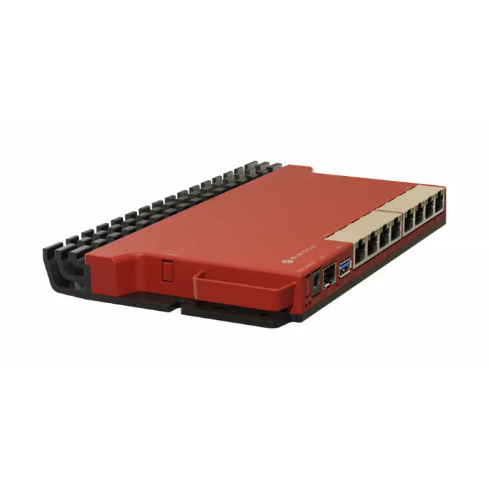 Рутер MikroTik L009UiGS-RM CPU 800MHz 12 RAM 8xGigabit