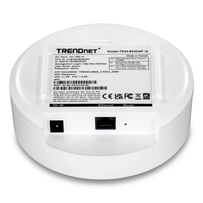 Рутер Trendnet TEW-823DAP Бял RJ45 PoE x 1