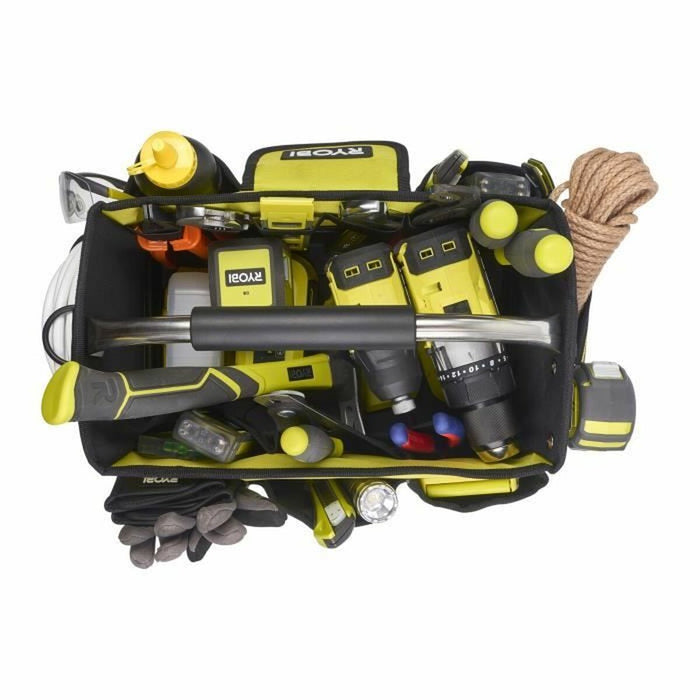 Чанта с инструменти Ryobi RBSSOT1 25 x 32 x 20 cm Черен/Жълт полиестер 20 L