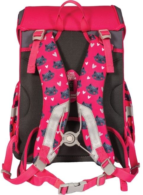Ученическа анатомична раница S. Cool Premium - Kitty, 27 l