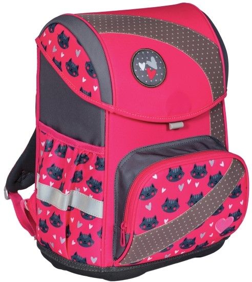 Ученическа анатомична раница S. Cool Premium - Kitty, 27 l