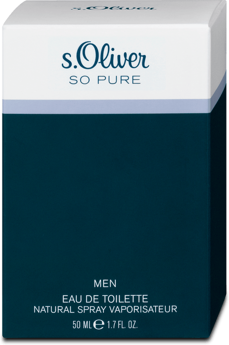 Тоалетна вода за мъже So Pure, 50 ml