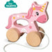 Съчленена Фигура SES Creative Unicornio de madera 2 en 1
