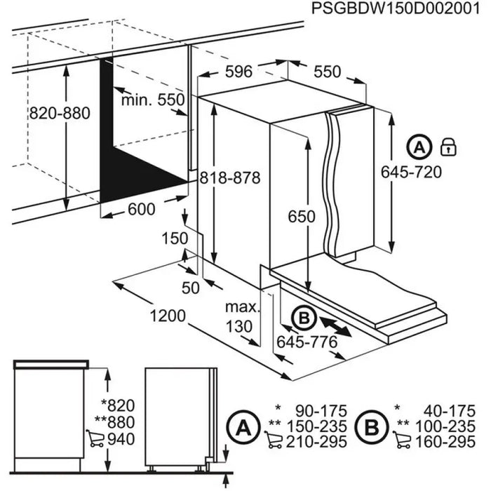 Съдомиялна машина за вграждане Electrolux EEA27200L 13