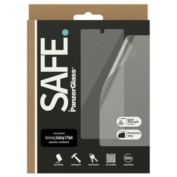 SAFE by PanzerGlass комплект закалено стъкло + защитно