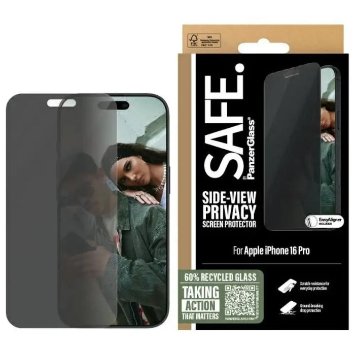 SAFE от PanzerGlass iPhone 16 Pro 6.3’’ Privacy Screen