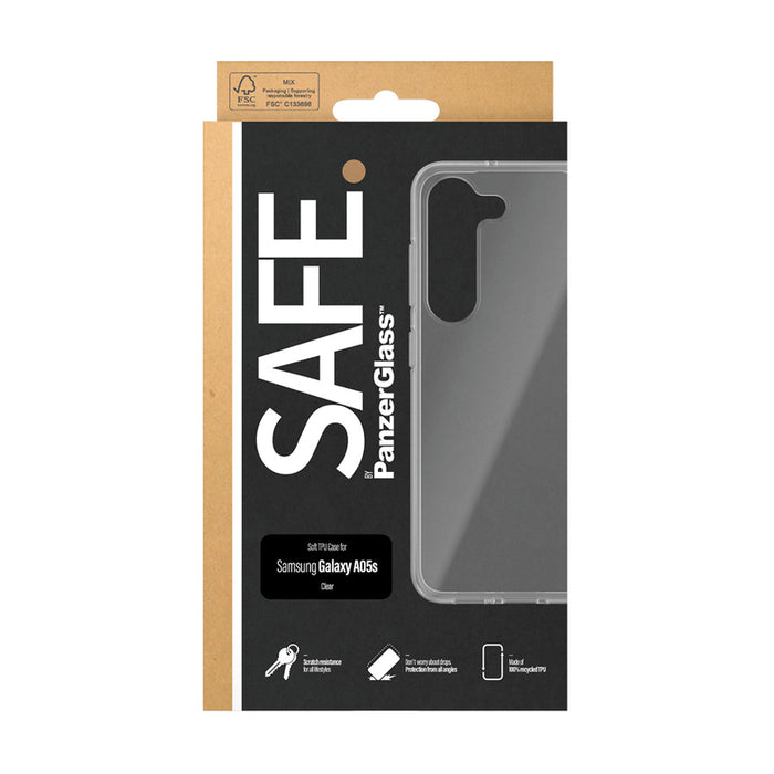 КАЛЪФ SAFE SAMSUNG A05S CLEAR CASE