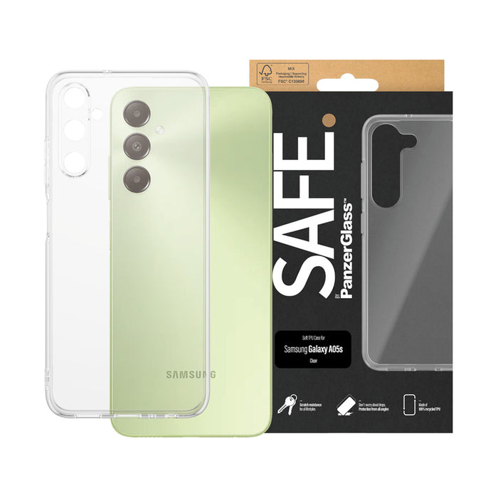 КАЛЪФ SAFE SAMSUNG A05S CLEAR CASE