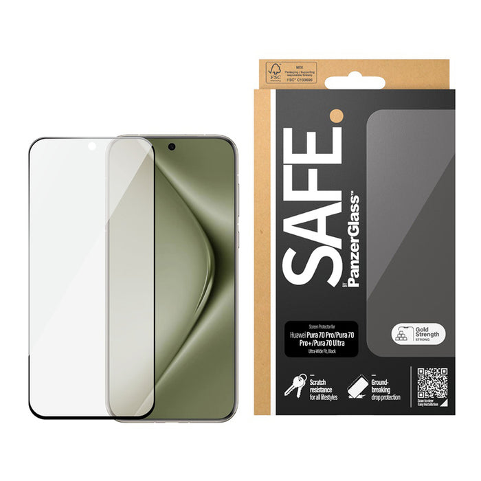 СТЪКЛО SAFE HUAWEI PURA 70 PRO/ULT BK