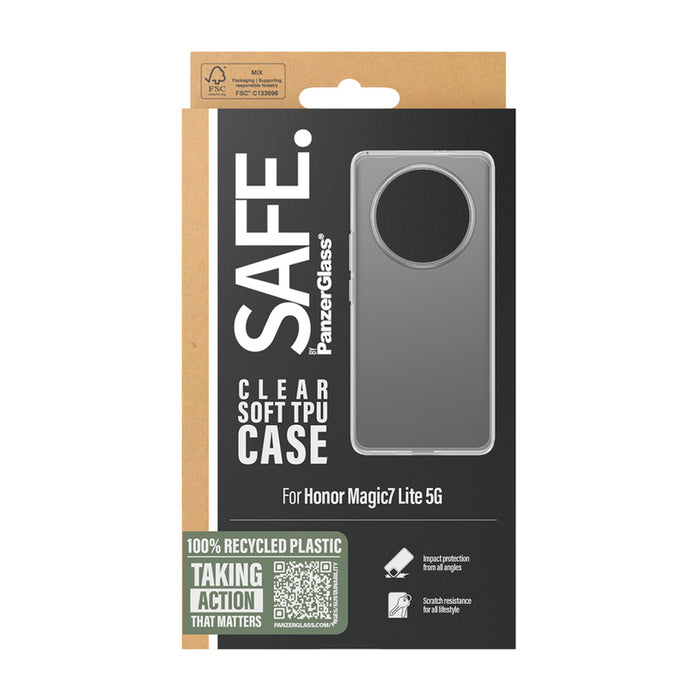 КАЛЪФ SAFE HONOR MAGIC 7 LITE CLEAR CASE